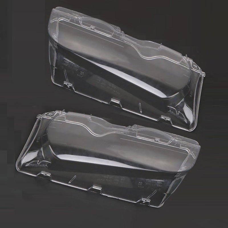 Carrfan Headlight Lens Cover, 1 Pair Left and Right Side Car Headlight Headlamp Lense Clear Lens Cover Replacemnt for BMW E46 2DR M3 325Ci 01-06 Base Coupe 2 Door 1999-2003 - Image 1